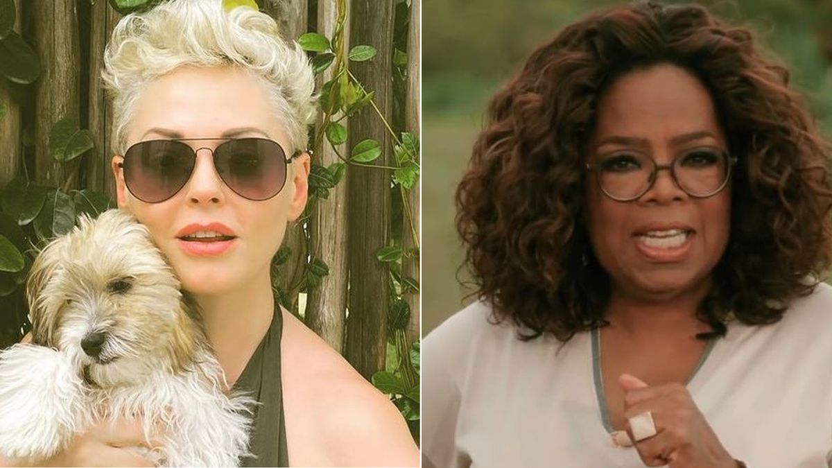 Rose McGowan, "Oprah jest fałszywa i chce by jej mit upadł"
