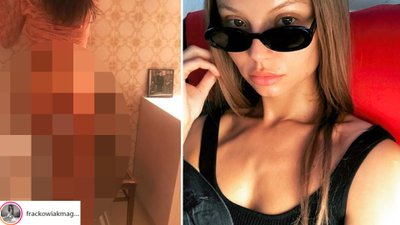 Magdalena Frąckowiak pokazała NAGĄ pupę na Instagramie!