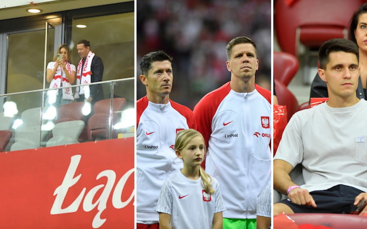 Gwiazdy na meczu reprezentacji Polski z Wyspami Owczymi: Małgorzata Rozenek z Radziem