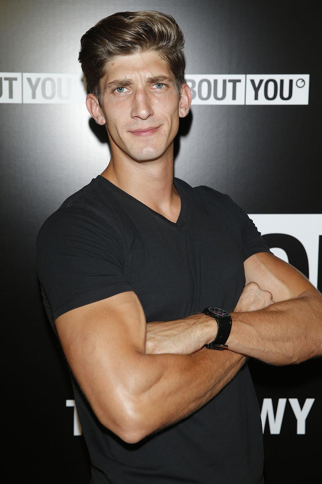 Michał Baryza na ściance