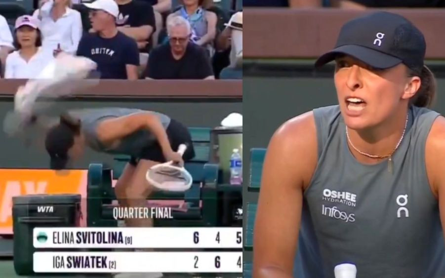 Iga Świątek nie wytrzymała. Niepokojące sceny podczas meczu