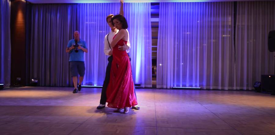 Katarzyna Cichopek, Marcin Hakiel, fot. YouTube.