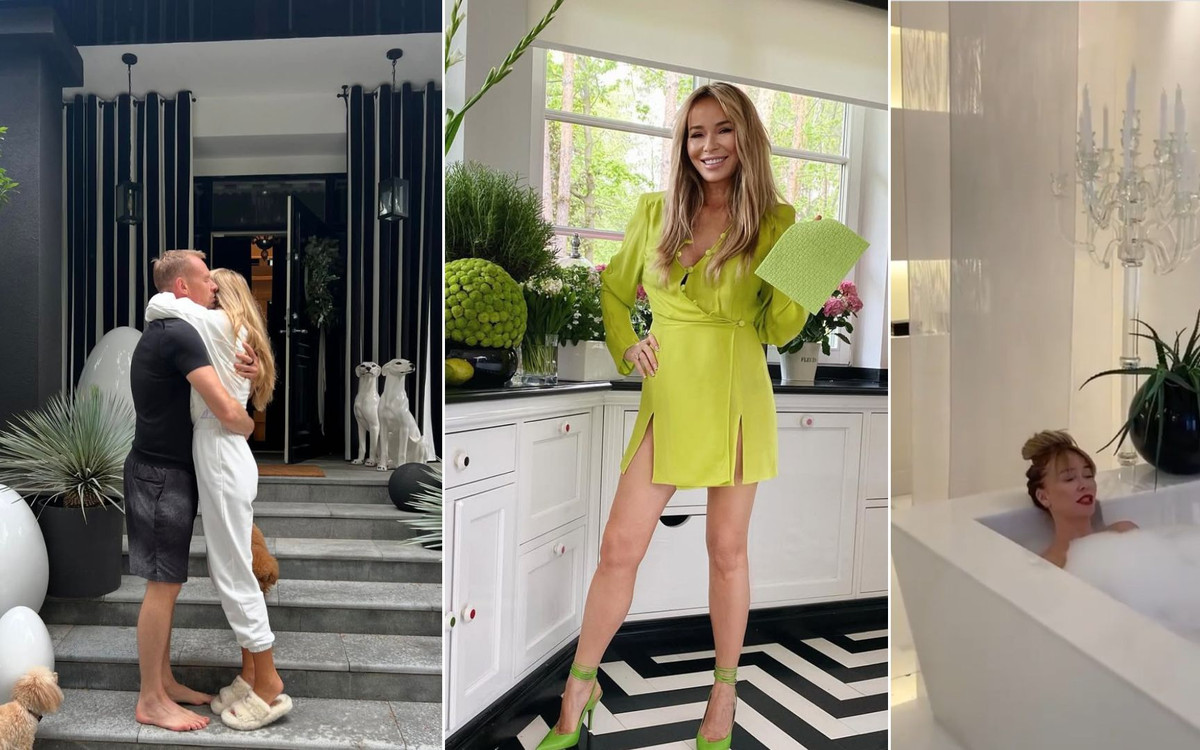 Joanna Przetakiewicz opływa w luksusach. Złote krany i marmury. Jej dom to raj na ziemi!