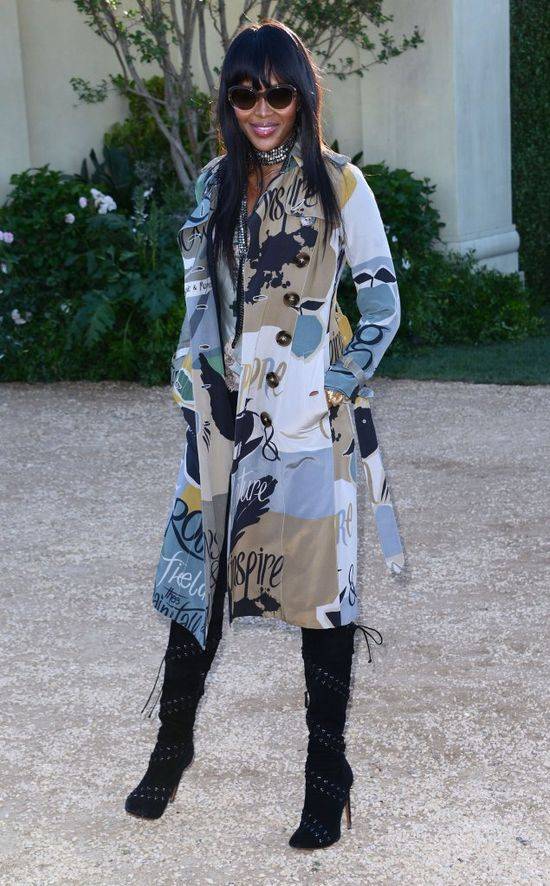 Gwiazdy na imprezie Burberry, kwiecień 2015