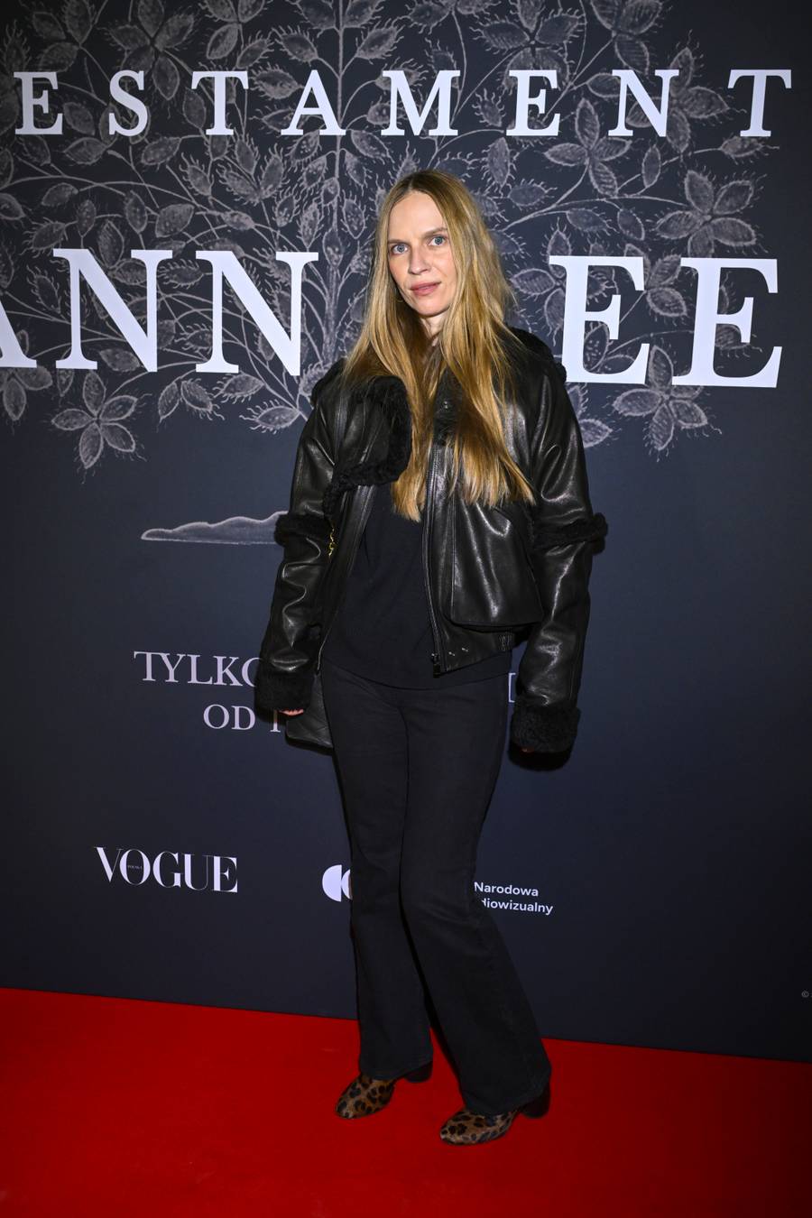 Mary Komasa na premierze "Testament Ann Lee"