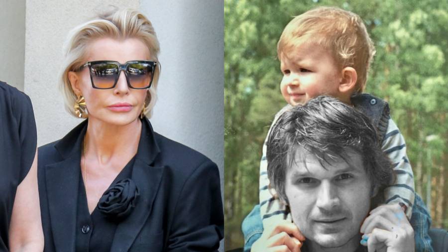 Racewicz oburzona wiązankami na grobie męża. "Czyj wieniec bardziej godny?", fot. AKPA/Instagram.