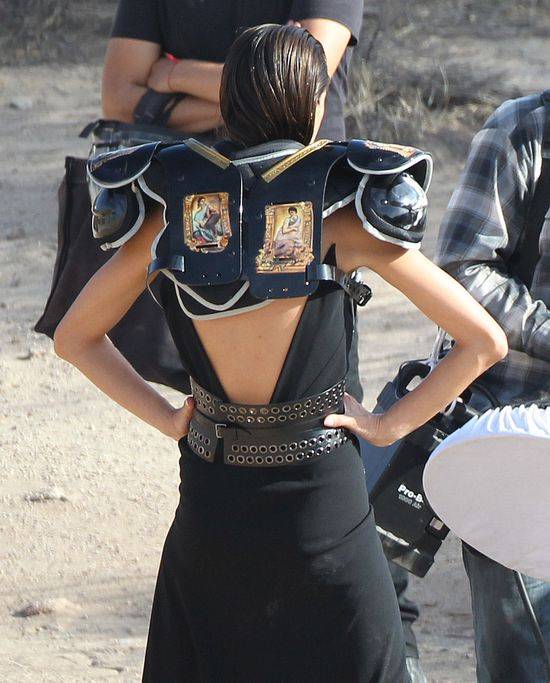 Alessandra Ambrosio w pracy