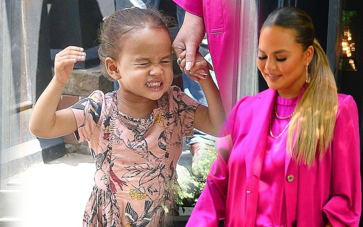 Trzyletnia córka Chrissy Teigen zrobiła SCENĘ na ulicy – zobaczcie, jak to się skończyło…