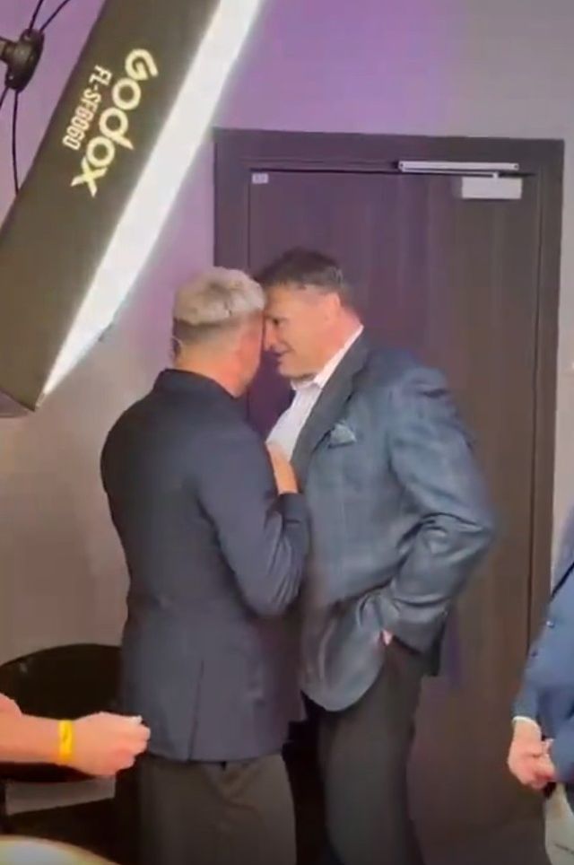 Rafał Maserak i Andrzej Gołota, fot. Kozaczek Exclusive