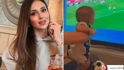 Marina pokazała uroczy filmik z Liamem. Chłopiec odziedziczył po niej talent