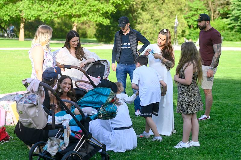 Maja Hyży zorganizowała baby shower w Łazienkach Królewskich! (ZDJĘCIA)