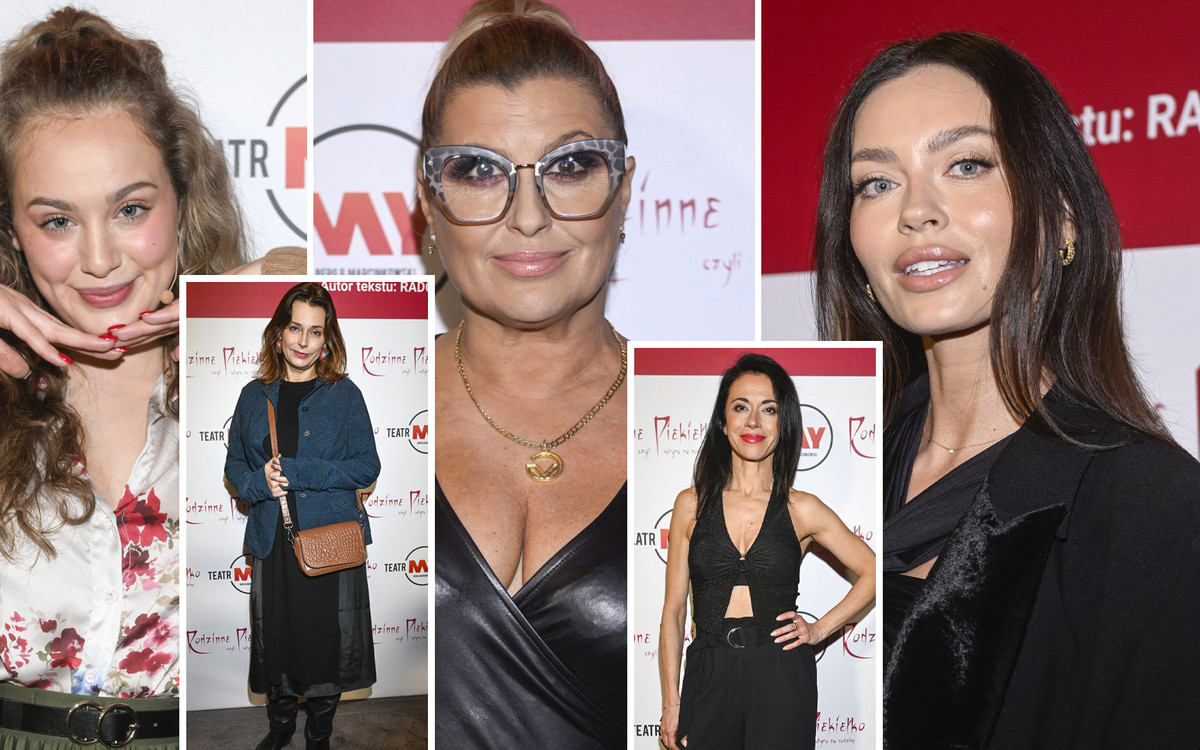 Premiera spektaklu “Rodzinne piekiełko”: Edyta Zając z partnerem, Bosacka, Skrzynecka, Gąsiewska