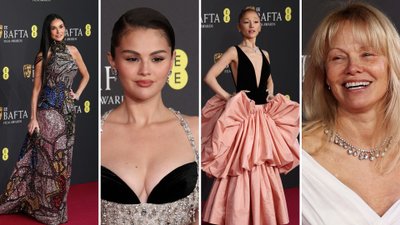 BAFTA – czerwony dywan. Demi Moore w cekinach, Selena Gomez z głębokim dekoltem, Pamela Anderson…