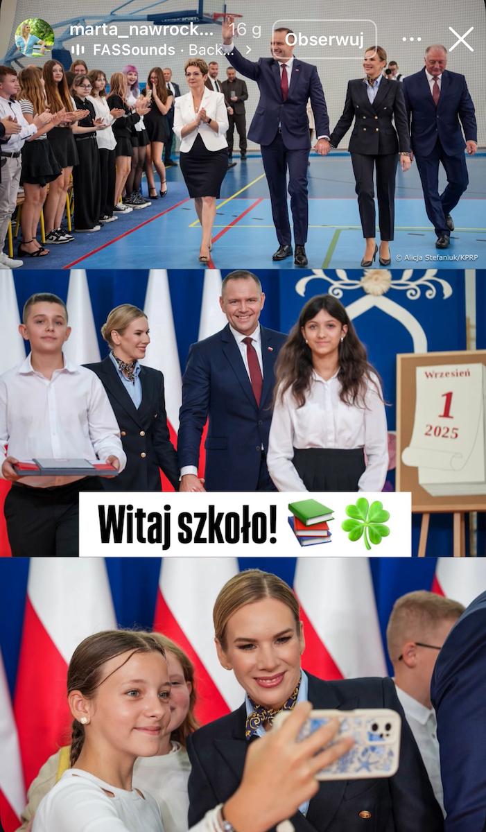 fot. Instagram @marta_nawrocka_