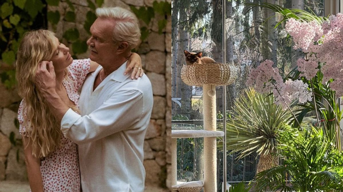 Edyta Pazura chwali się wypasionym tarasem w warszawskiej willi. Sama go zaprojektowała, fot. Instagram.