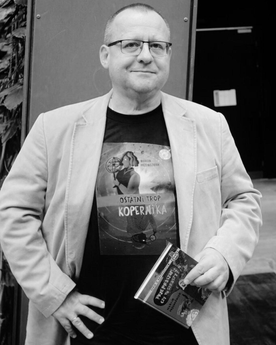 Nie żyje pisarz Marcin Przewoźniak, fot. Facebook