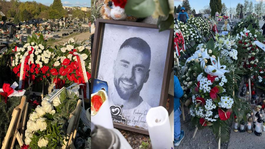 Grób Łukasza Litewki, fot. Kozaczek Exclusive/AKPA