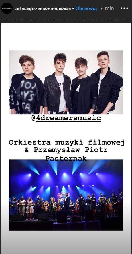 Wszyscy artyści, którzy popierają inicjatywę Dody