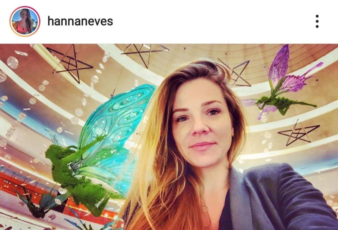 Hanna Zborowska na selfie