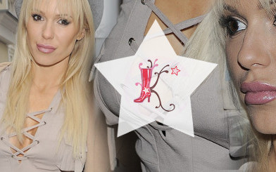 Doda bez biustonosza promuje butik (FOTO)