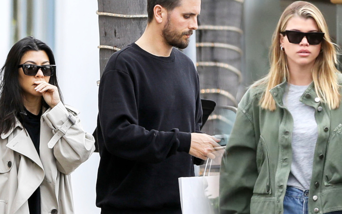Scott zabrał Kourtney, Sofię i dzieci na lunch, ale coś poszło NIE tak (ZDJĘCIA)