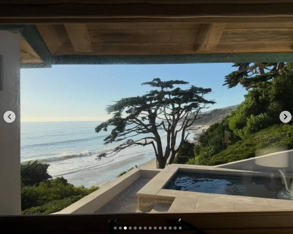 Dom Kim Kardashian w Malibu, fot. Instagram