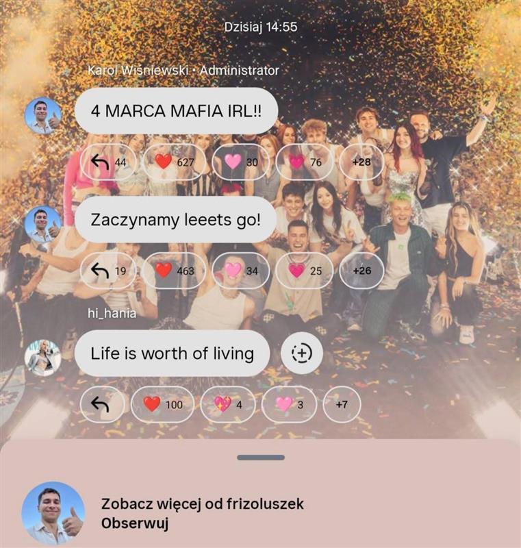 Friz, fot. Instagram.