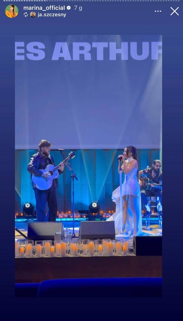 Kulisy 10. rocznicy Mariny i Wojtka Szczęsnych, fot. Instagram