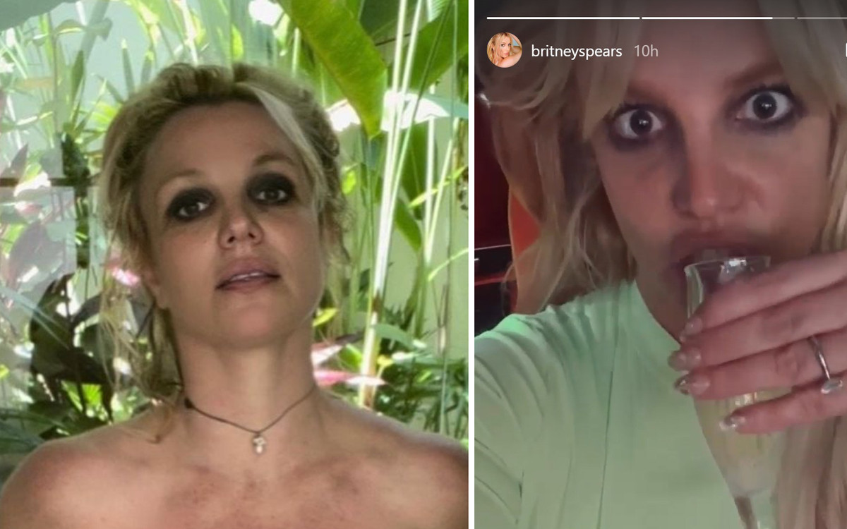 Britney Spears ZNOWU WYDZIWIA! Tłumaczy się z braku makijażu na twarzy…