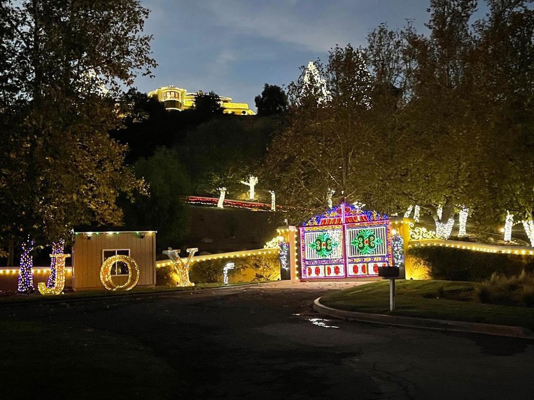 Jamie Foxx udekorował dom na święta