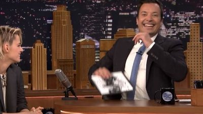 Kristen Stewart pokazuje, że ma poczcie humoru (VIDEO)