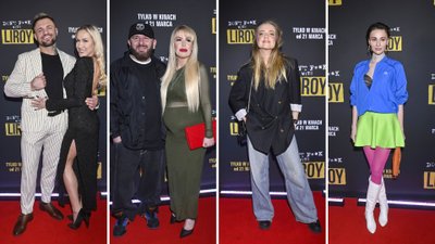 Celebryci na premierze dokumentu o Liroyu. Ukochana Liroya w CIĄŻY, Maja Hirsch w FIKUŚNEJ stylizacji