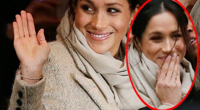 Wiemy, co oznaczają trzy obrączki na palcach Meghan Markle