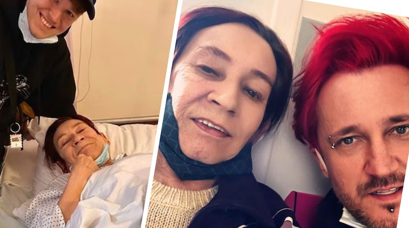 Michał Wiśniewski z mamą Grażyną/Instagram