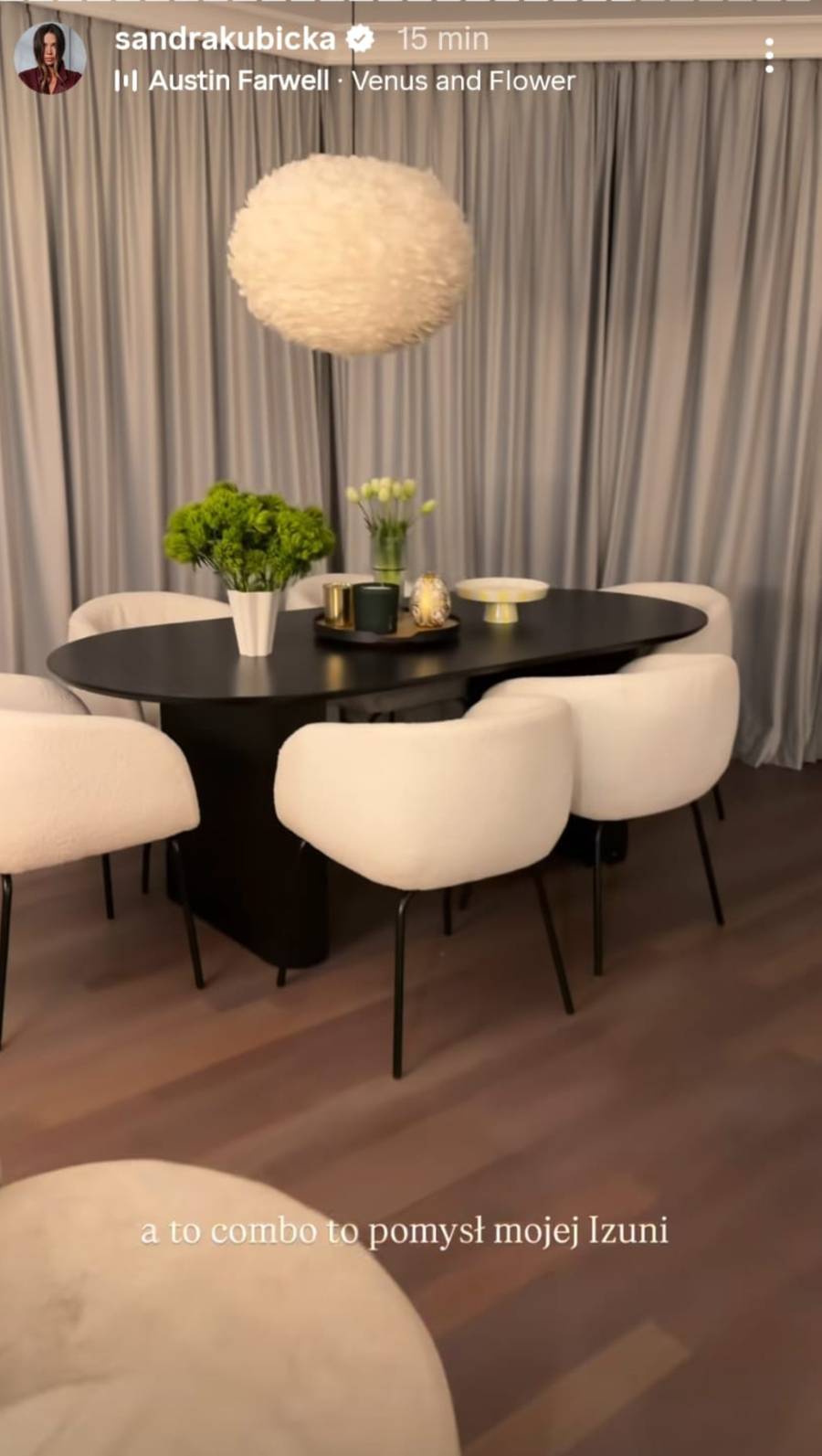 Tak udekorowała dom Sandra Kubicka, fot. Instagram