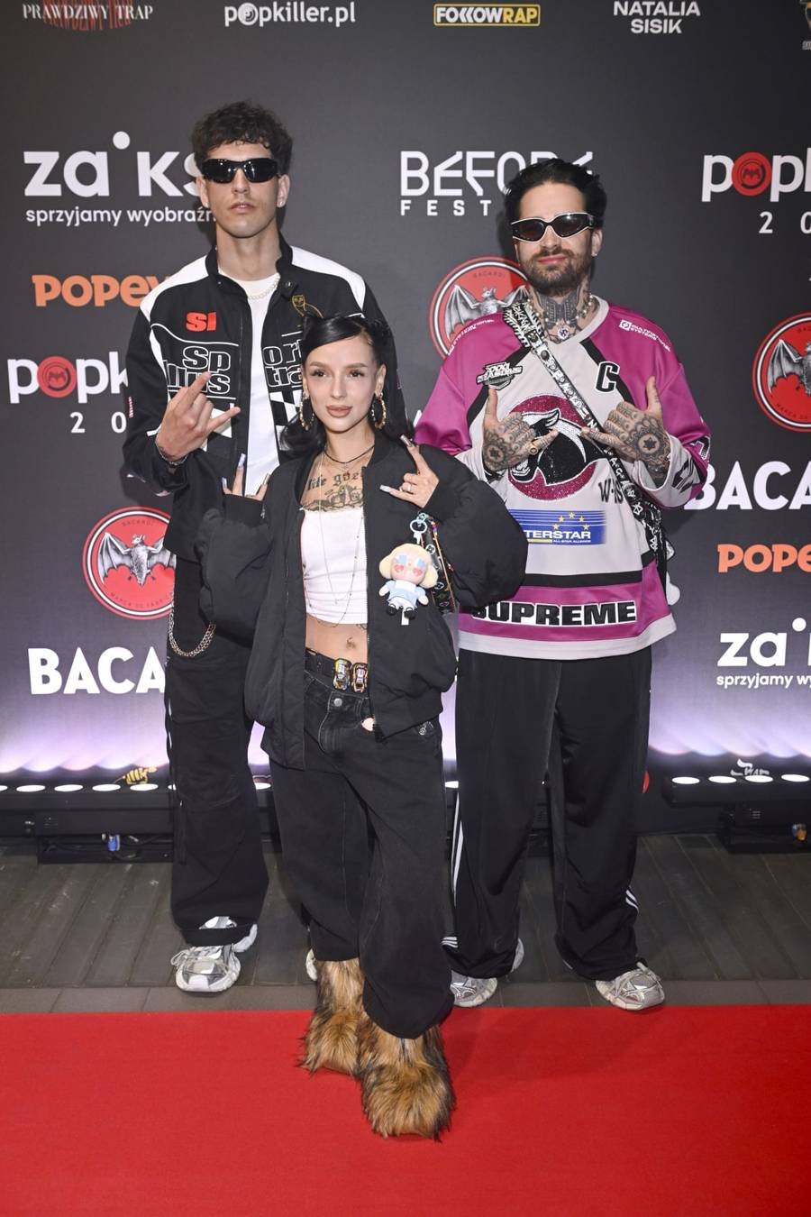 Wysyp influencerów na gali “Popkillery 2025”! Samotny Friz, Natsu, tajemniczy Bart i Nicol Pniewscy (FOTO)