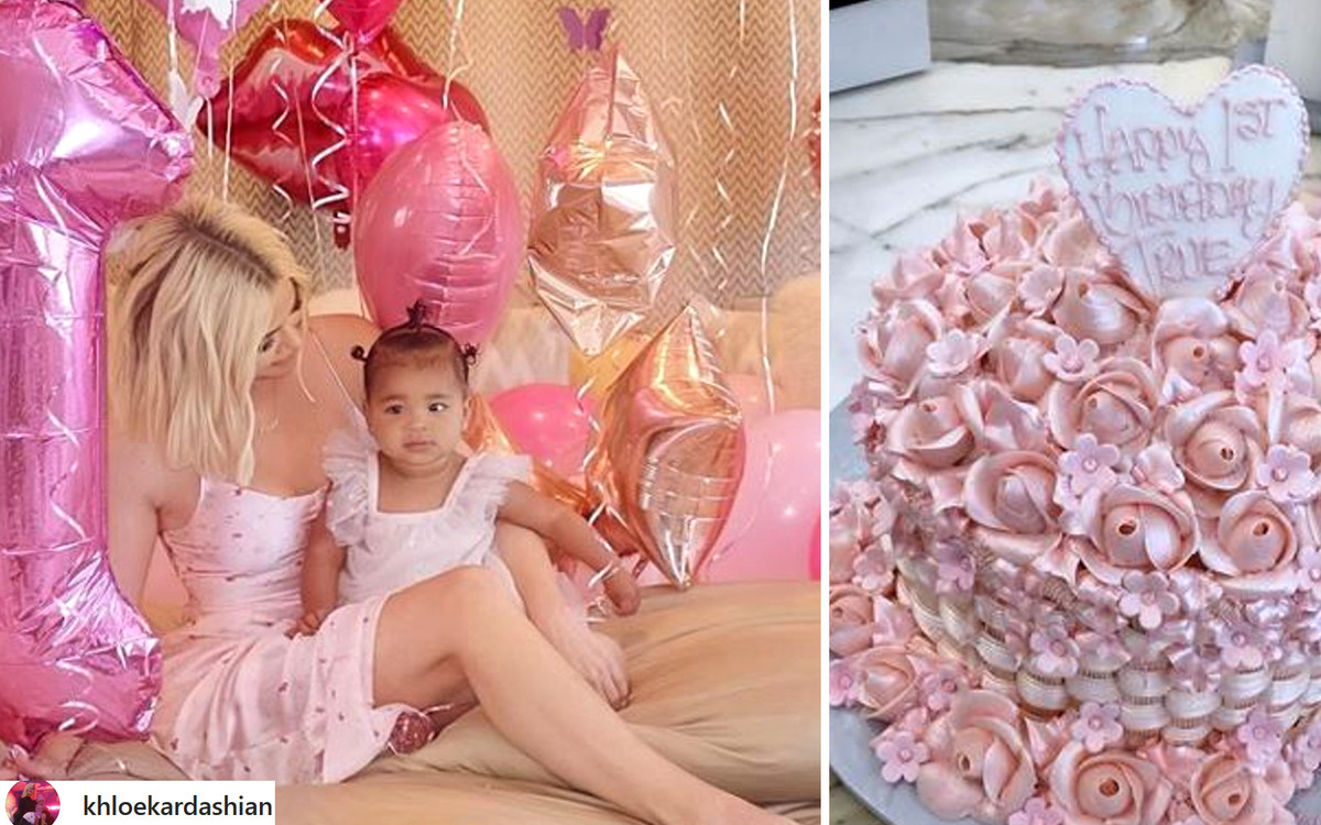 WOW! Khloe Kardashian pokazała zdjęcia z imprezy urodzinowej True