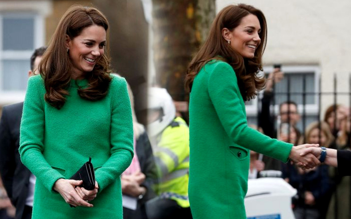 Internet ŚMIEJE się z sukienki księżnej Kate – wszystko przez ten szczegół