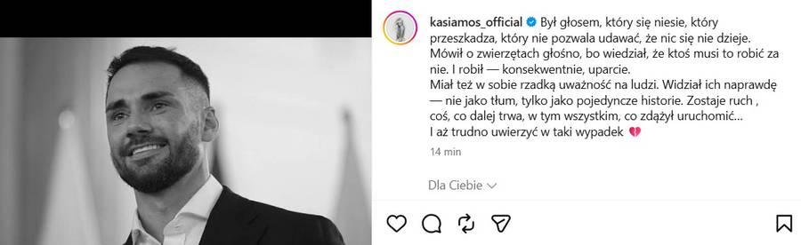 Kasia Moś, fot. Instagram