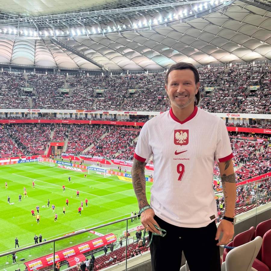 Polacy kibicują piłkarzom, fot. Instagram