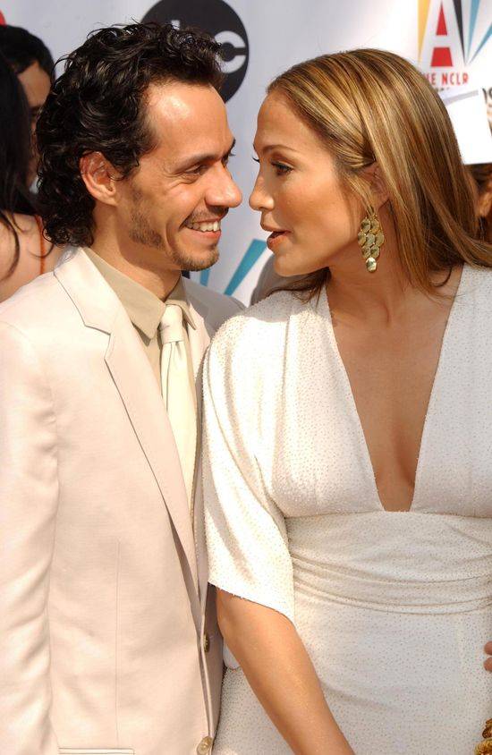 Jennifer Lopez i Marc Anthony w czasach, gdy byli razem