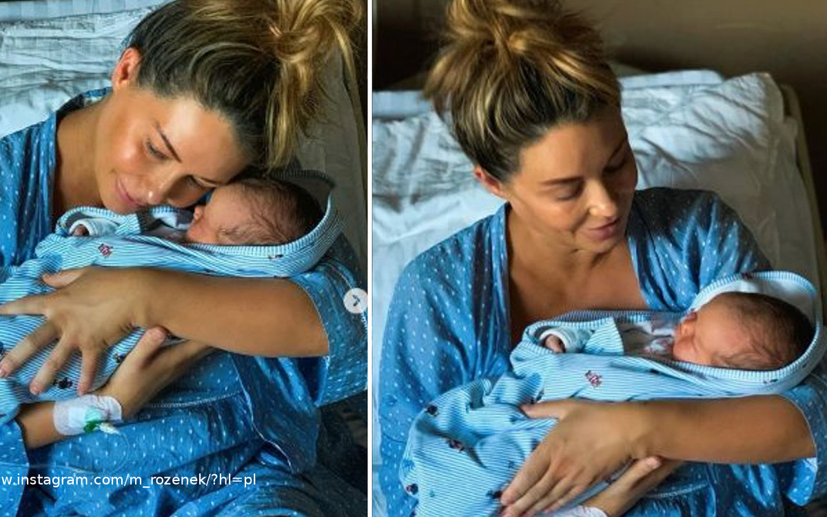 Małgorzata Rozenek-Majdan po raz pierwszy pokazała syna Henryka na swoim Instagramie