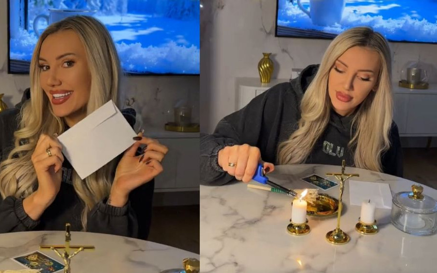 Maluba przyjęła księdza po kolędzie. W kopertę włożyła coś innego niż pieniądze