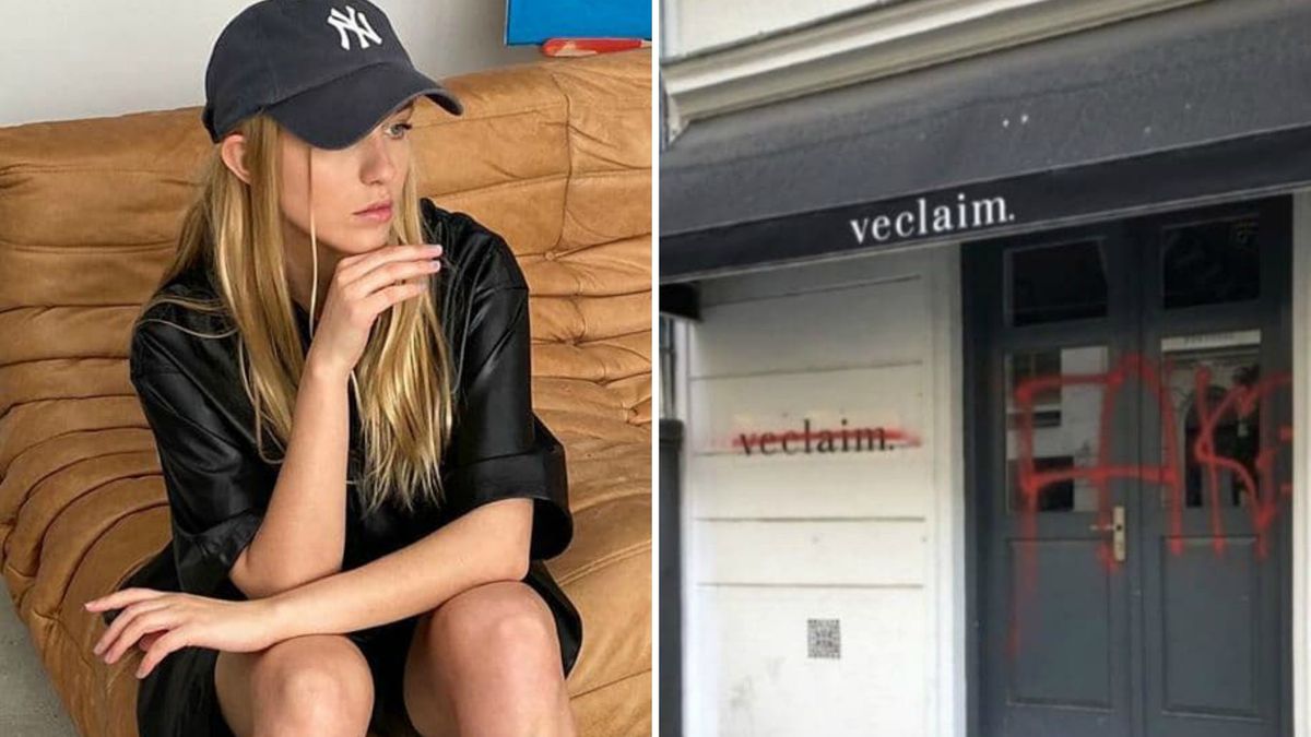 Butik Veclaim został zniszczony/fot. Instagram/jemerced/karolina_domaradzka