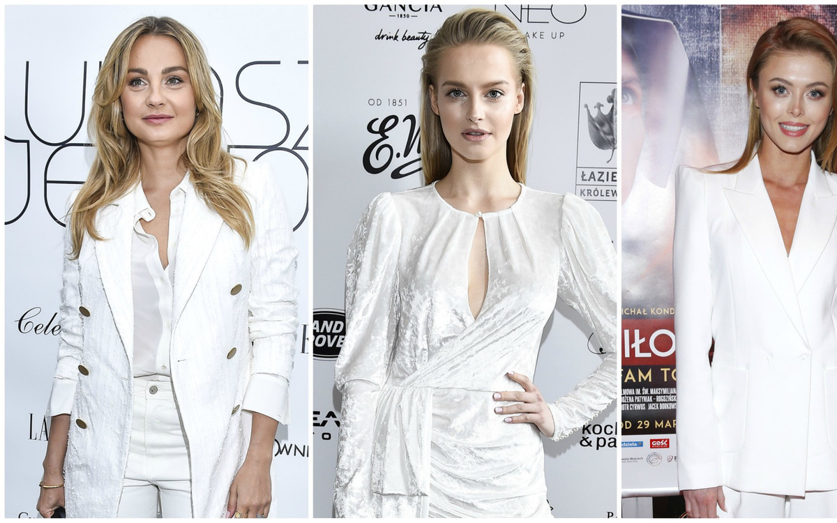 Gwiazdy w BIELI – czyja stylizacja najbardziej wam się podoba?