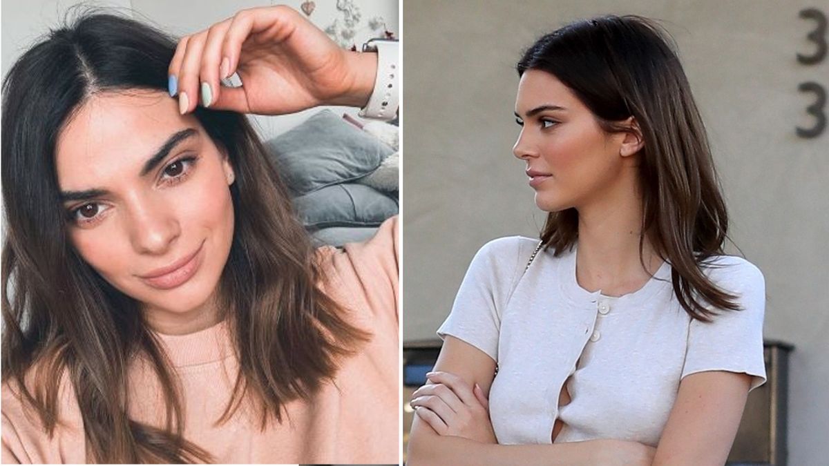 kenall jenner i jej sobowtróka z Gruzji