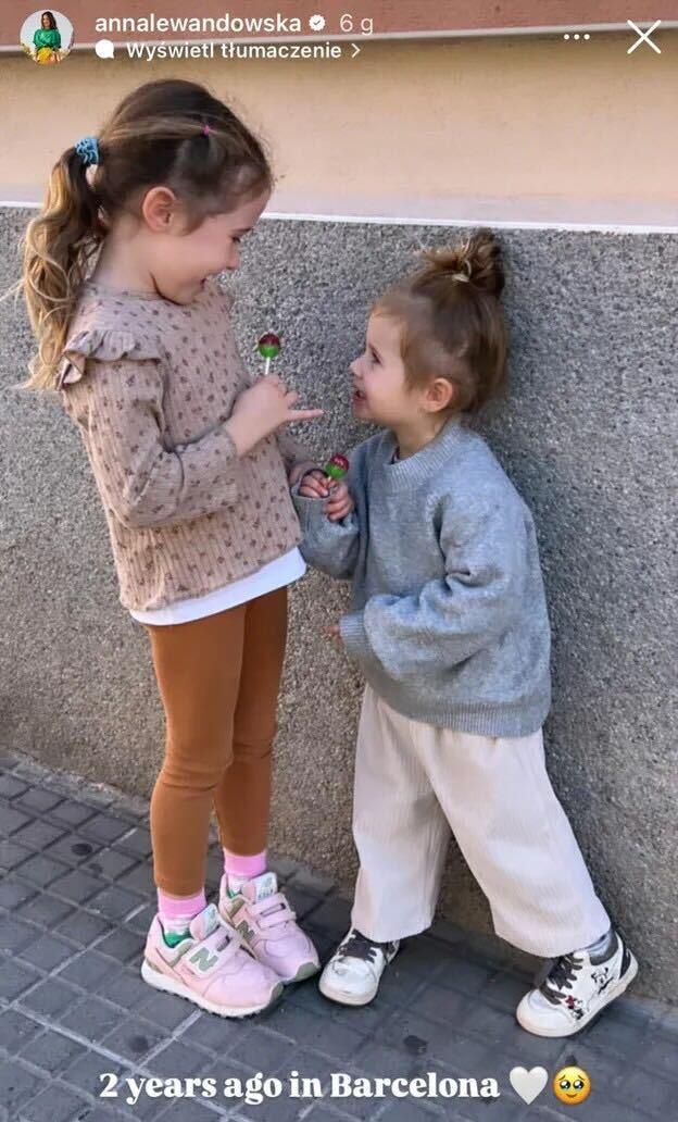 Klara Lewandowska, Laura Lewandowska, fot. Instagram. 
