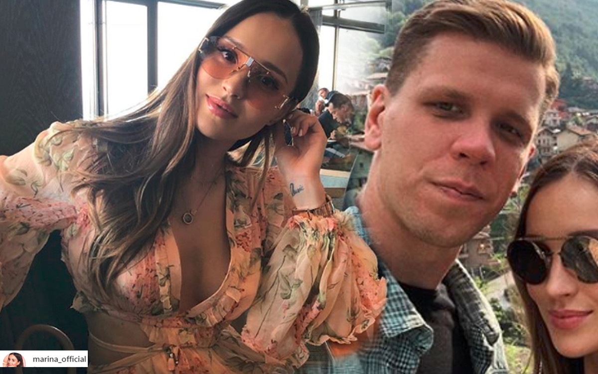 Marina Łuczenko i Wojtek Szczęsny TAK odpoczywają od synka