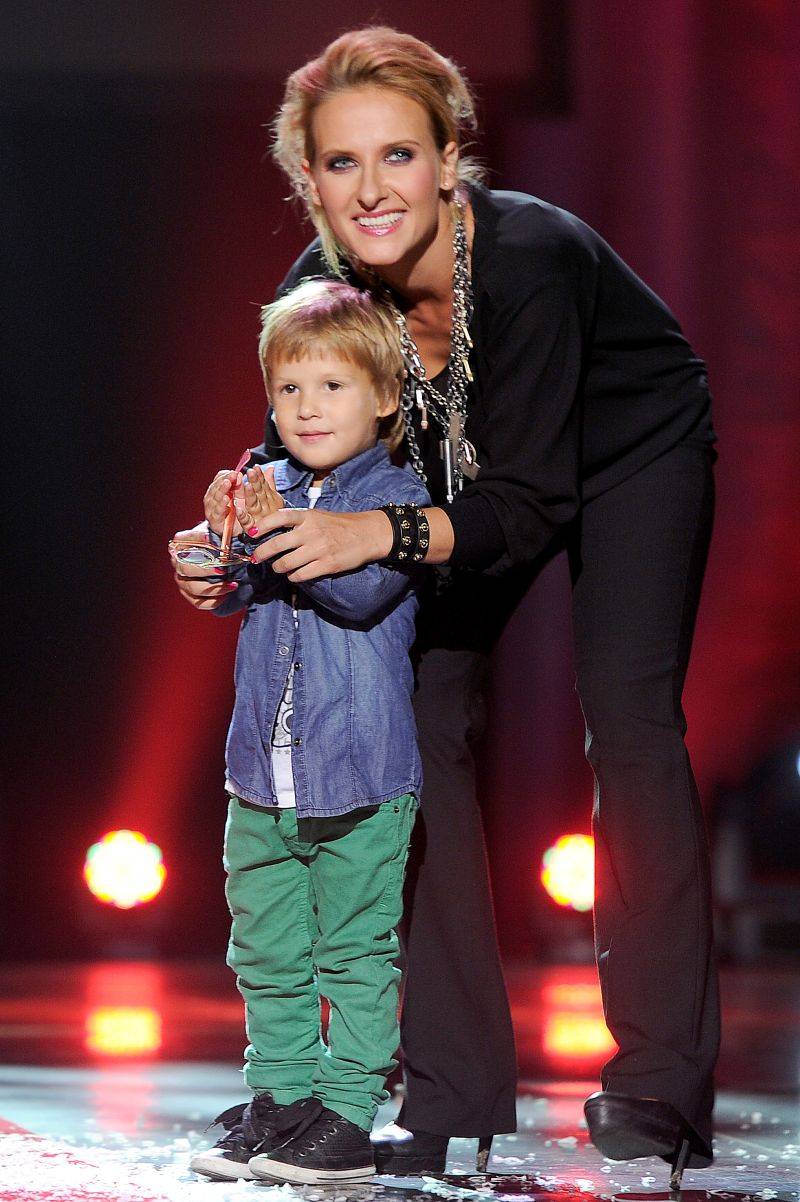 Patrycja Markowska z synem/AKPA