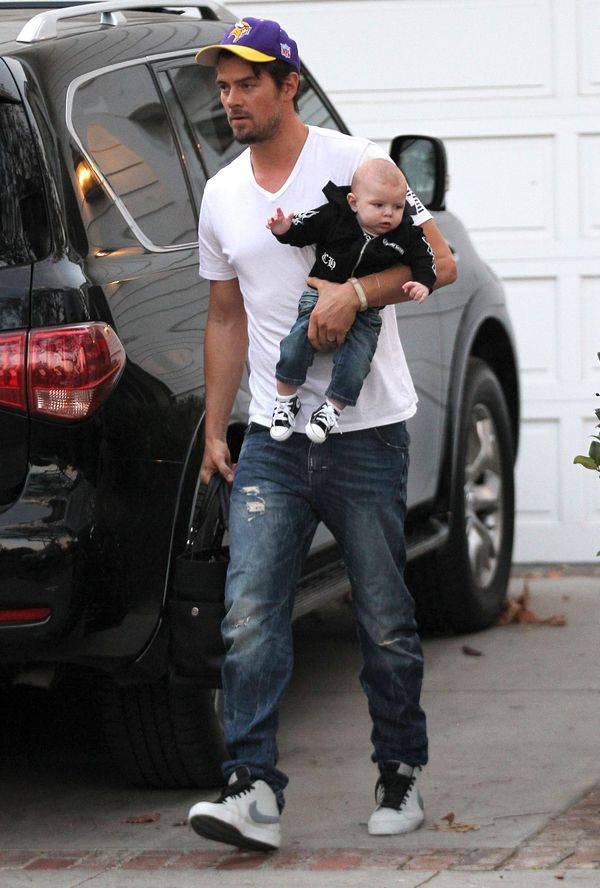 Fergie i Josh Duhamel opiekują się synkiem